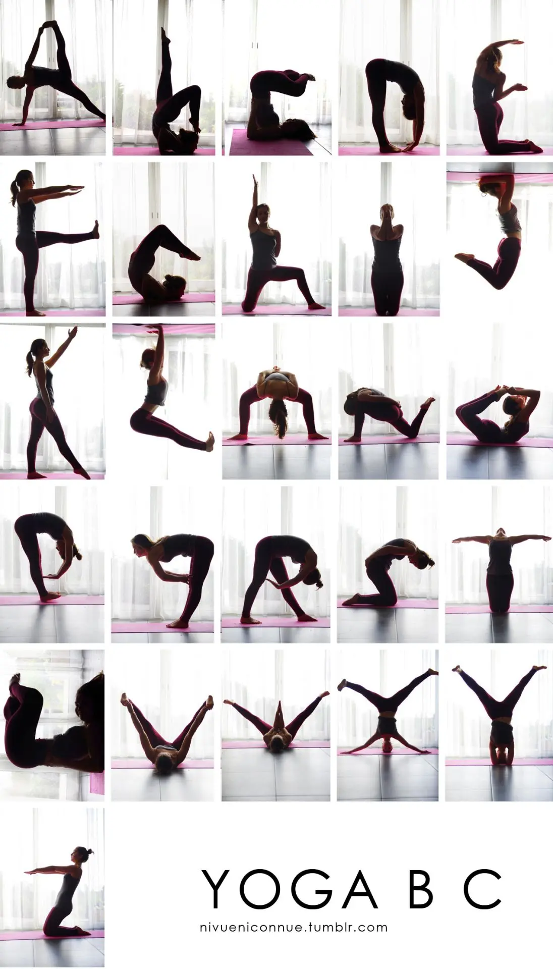 yoga letters - Are yoga poses capitalized