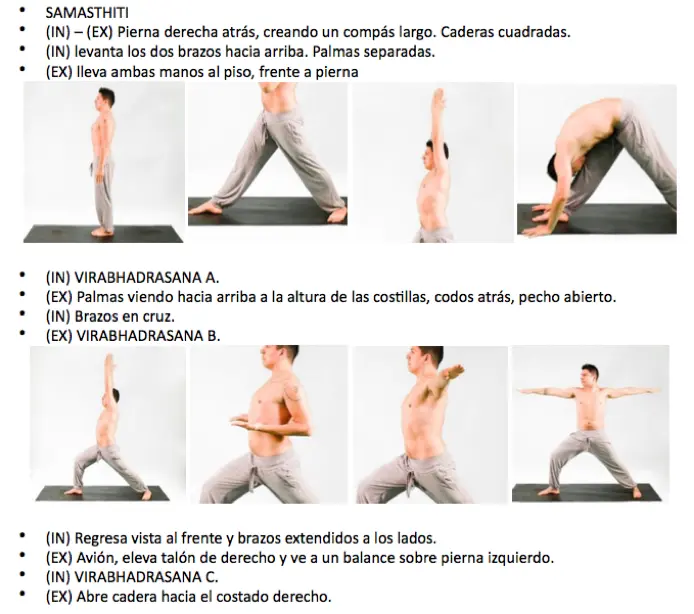 secuencia de guerreros yoga - Cuál es la Contrapostura del guerrero