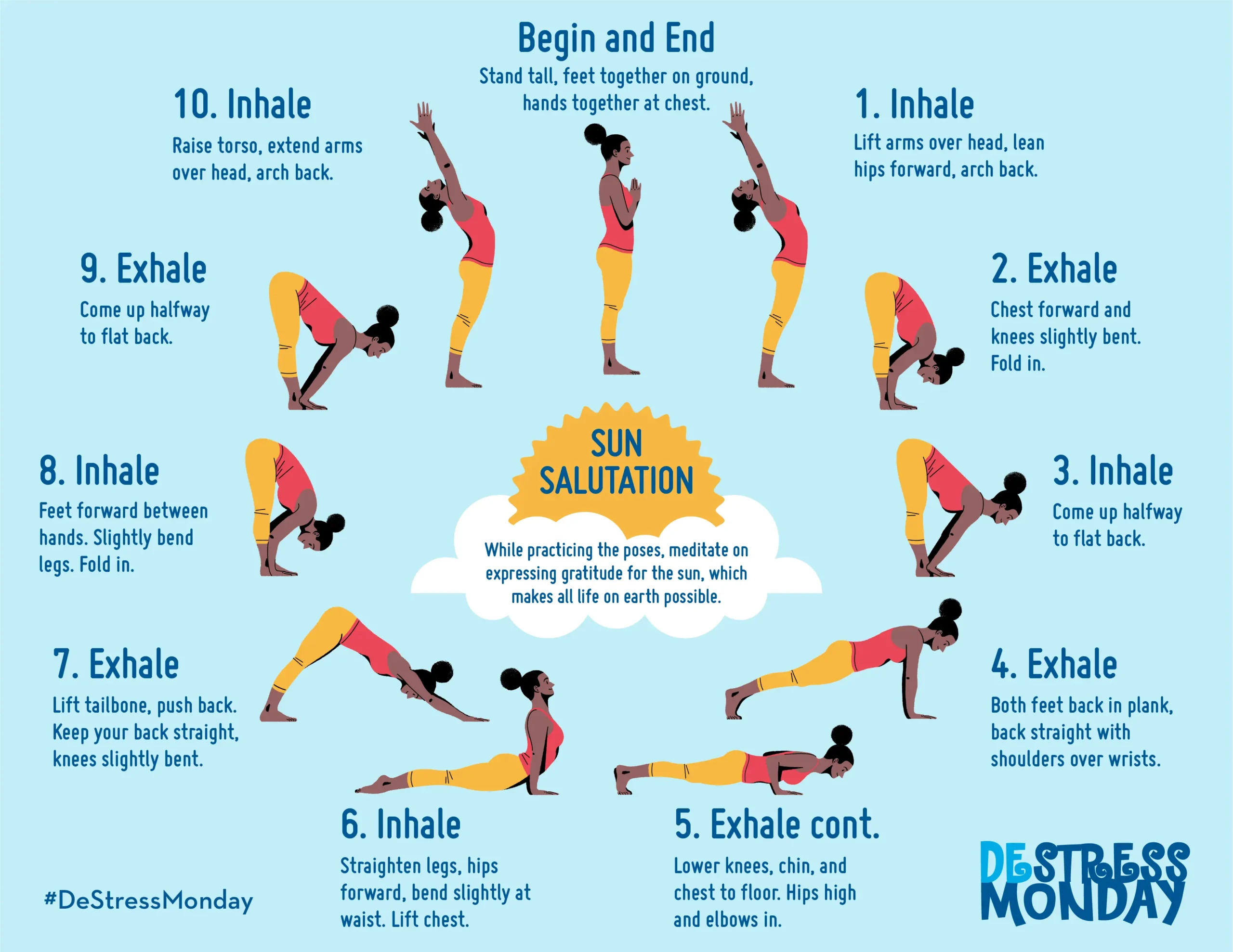 yoga sun salutation steps - How do you do Sun Salutation yoga