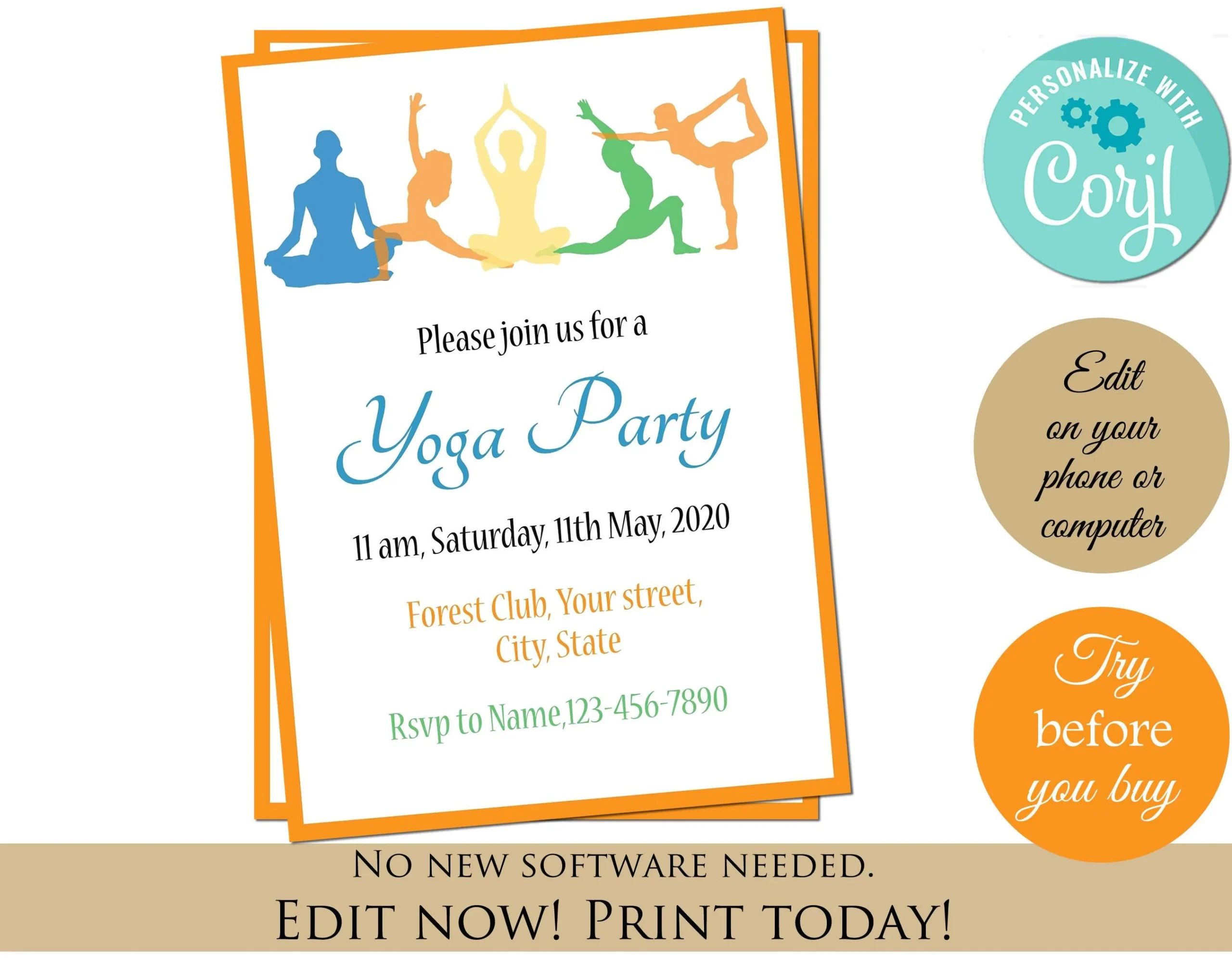 yoga invitation message - How do you welcome yoga students