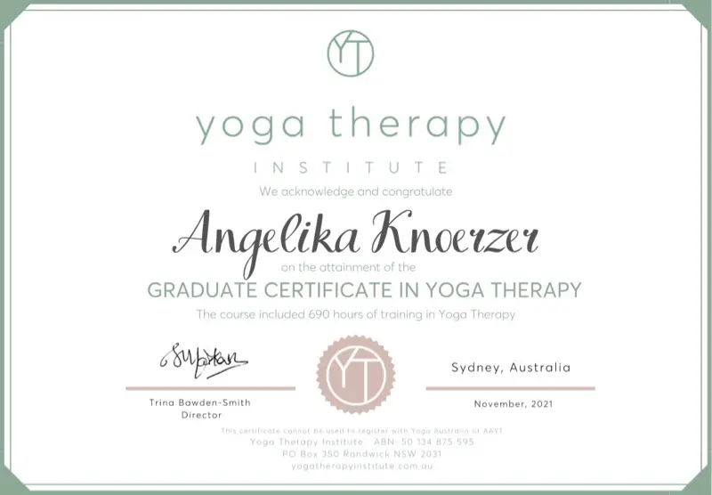 yoga therapy certification - How to learn yoga therapy