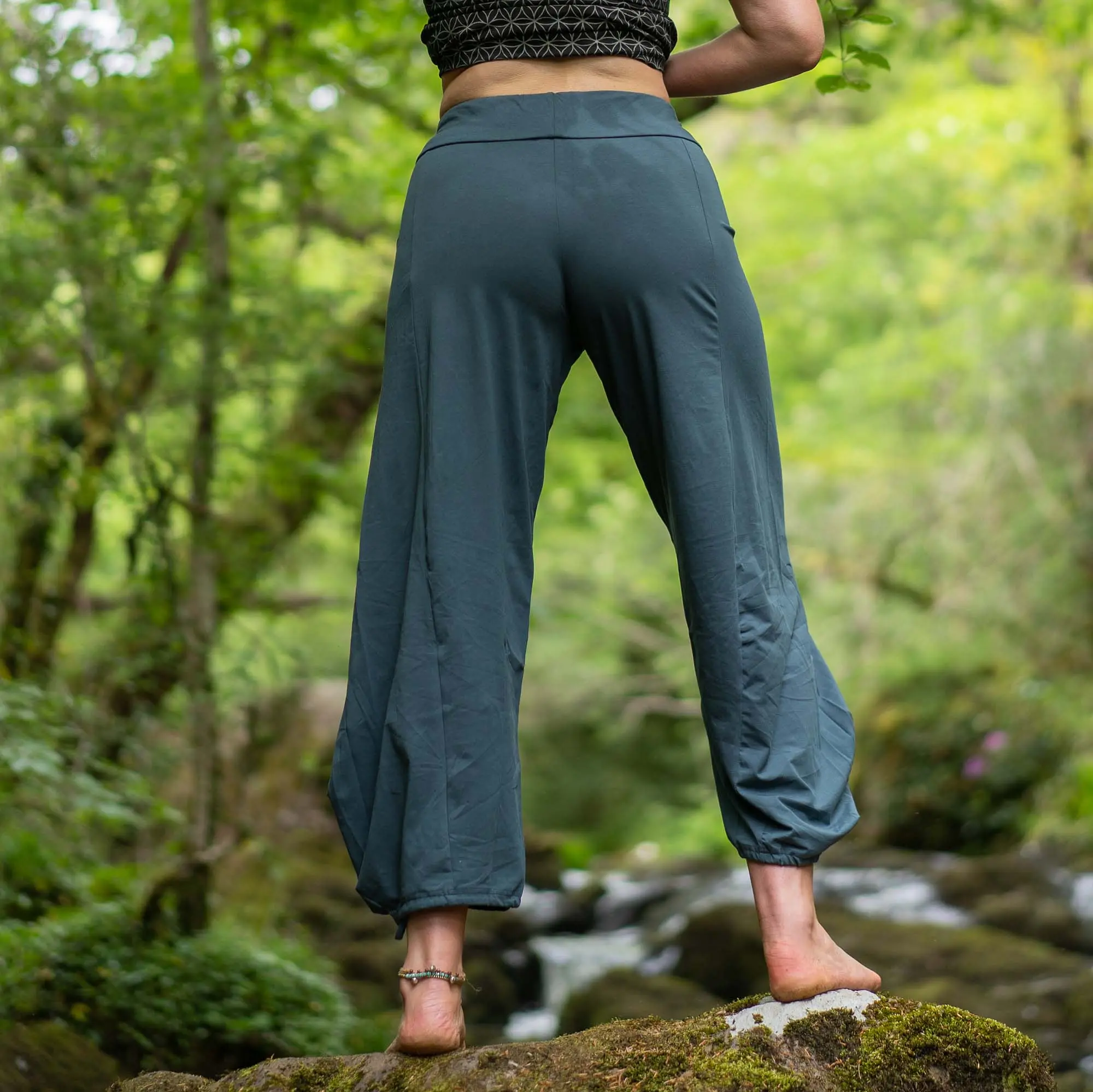 organic cotton yoga pants - Is cotton good for yoga
