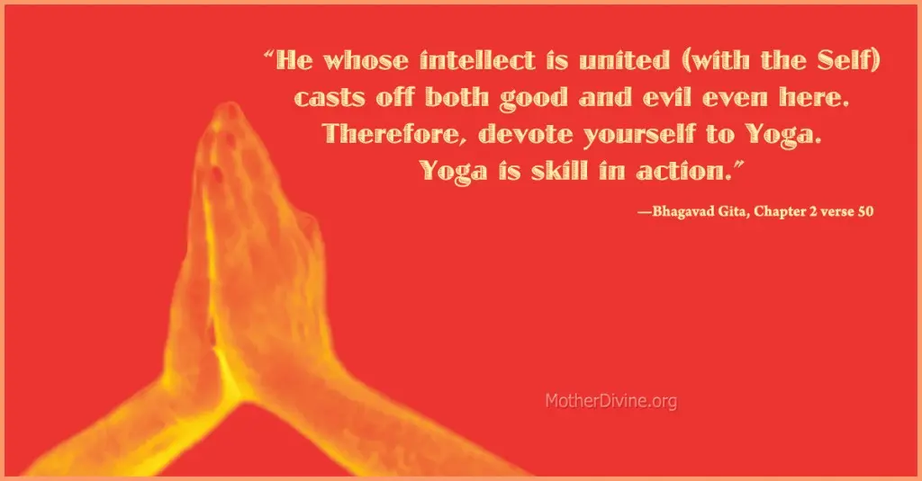 yoga is skill in action bhagavad gita - Is yoga a skill in action Bhagavad Gita verse