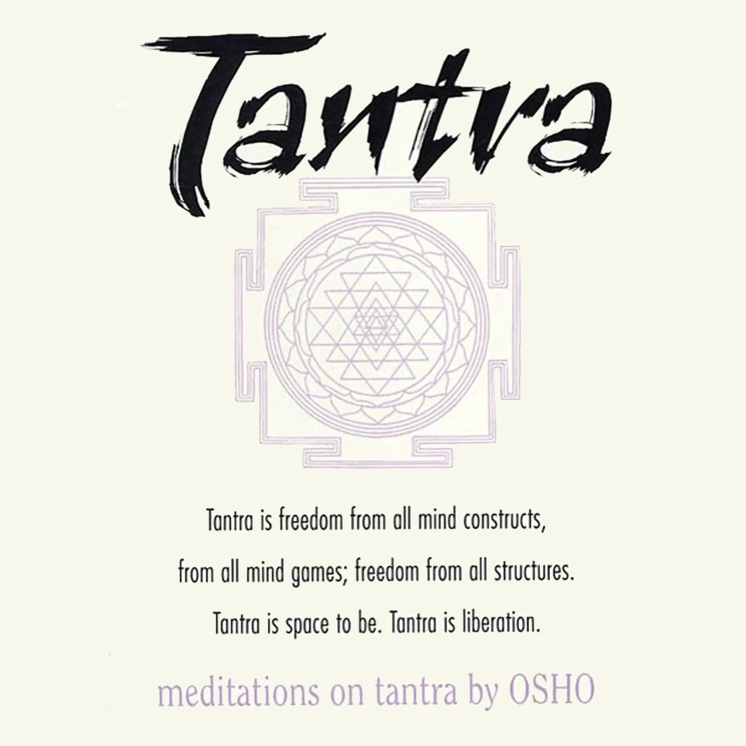tantra yoga osho - Qué es el tantra según Osho