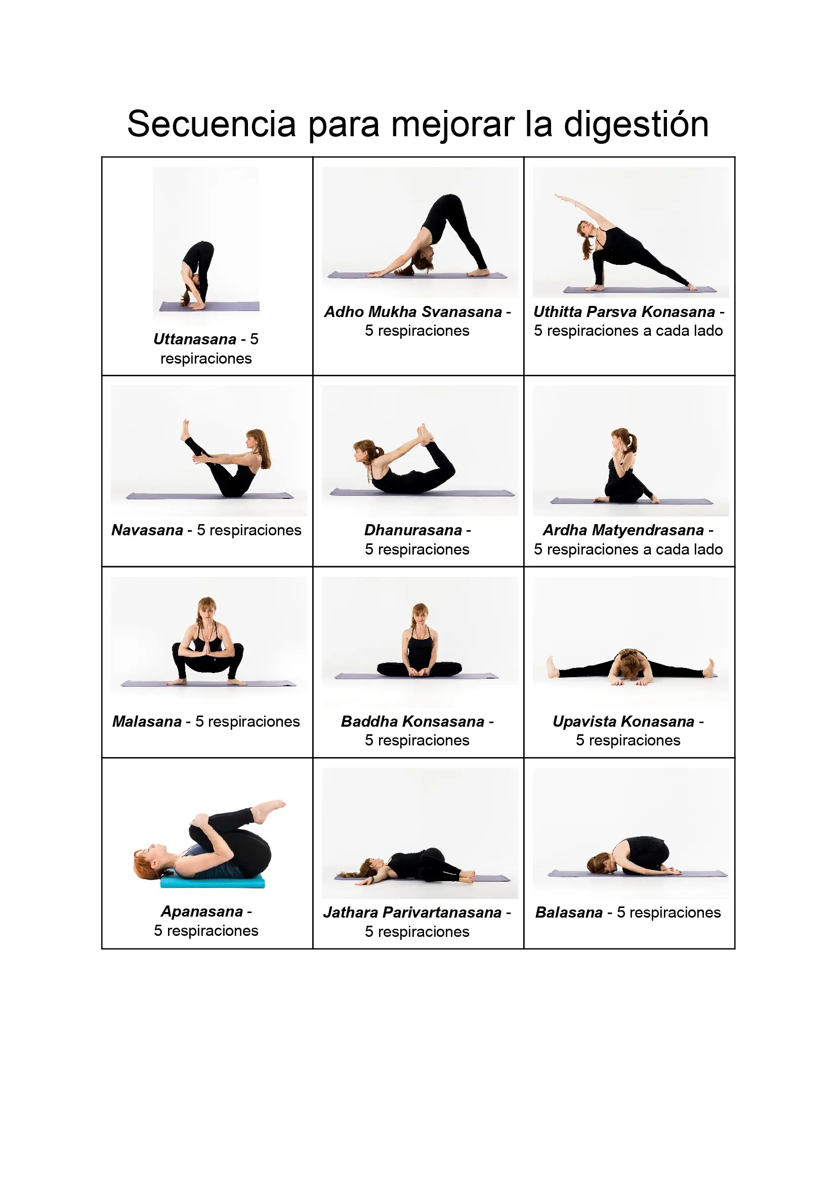 yoga estomago - Qué hacer para que deje de doler el estómago