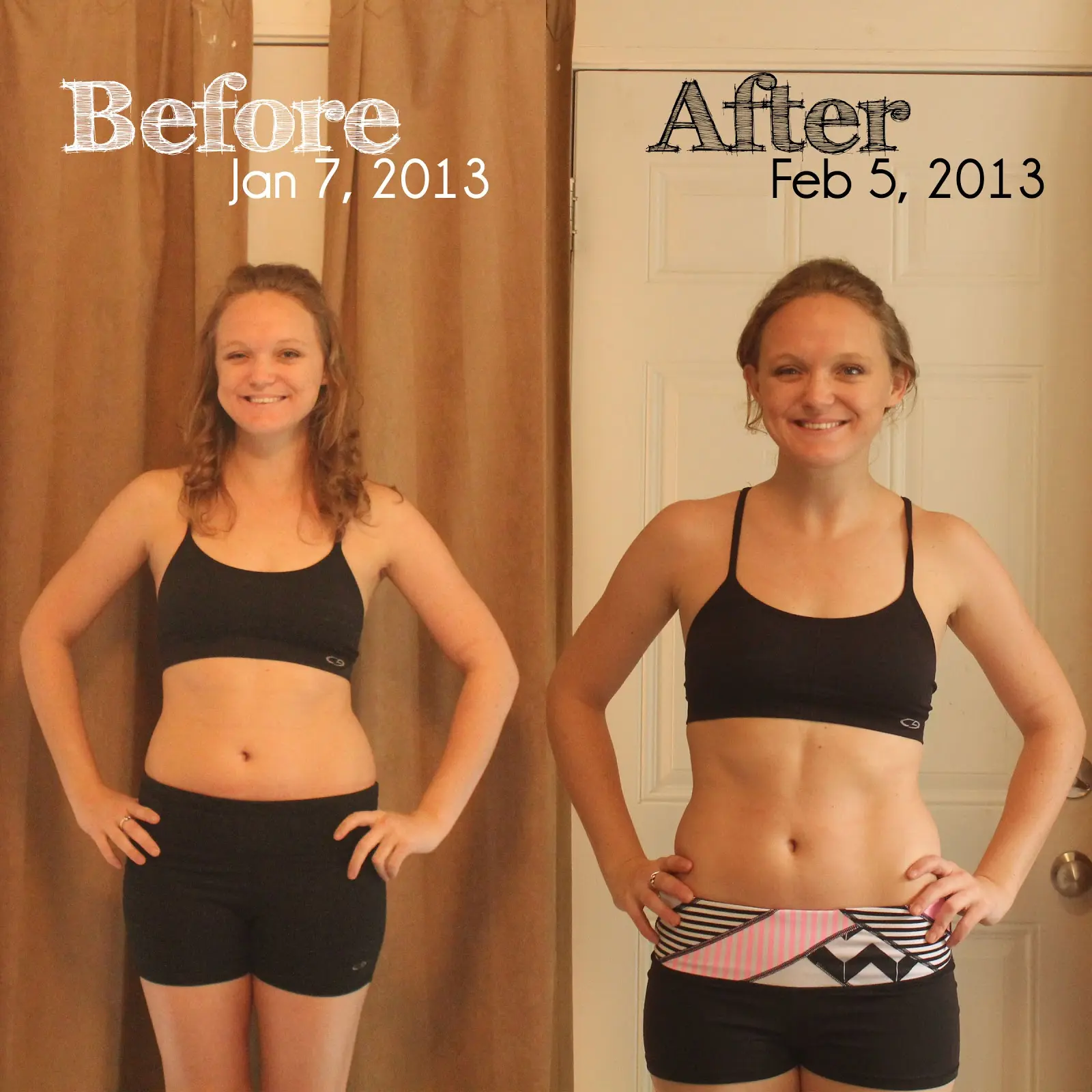 yoga before and after - What happened after 30 days of yoga