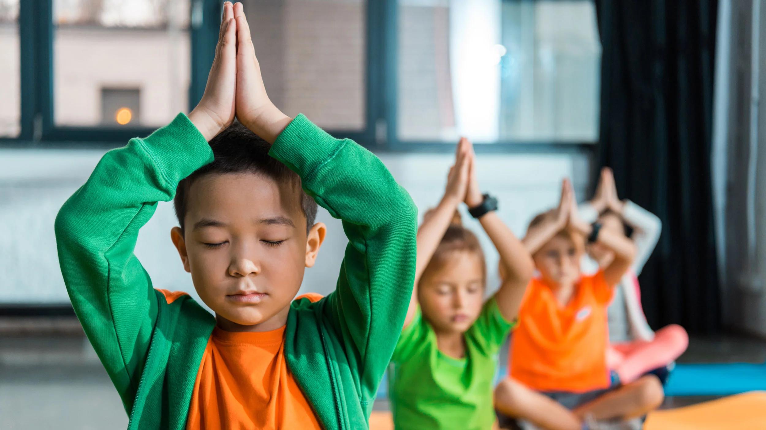 teaching yoga to children - What is the best age for a child to learn yoga