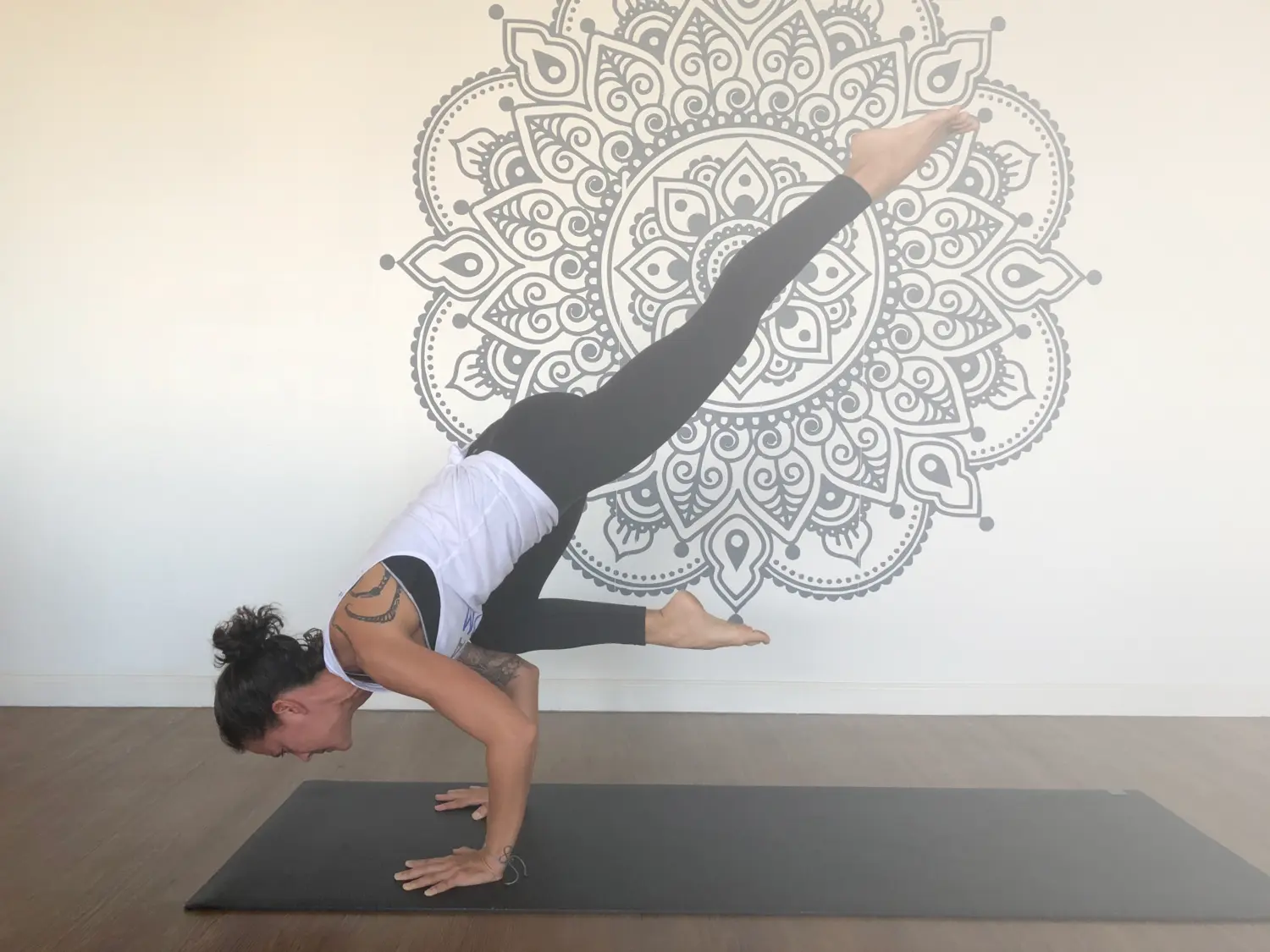 crow position yoga - What is the difference between Crow and Crane pose