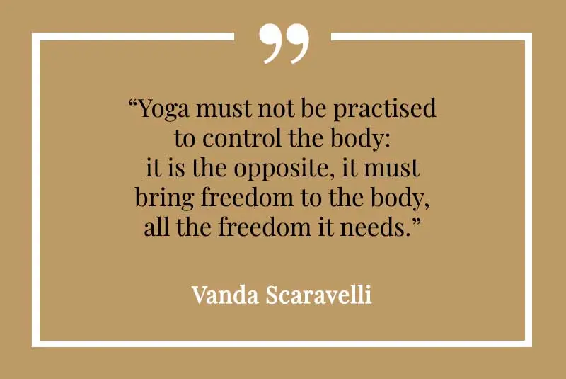 yoga quotes about change - What is the quote for yoga freedom