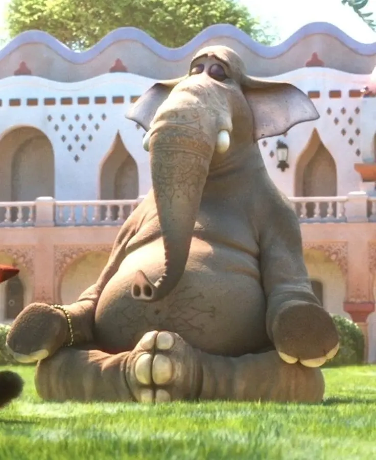 zootopia yoga elephant - Who is the yoga guy in Zootopia